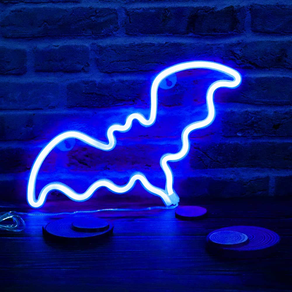 EONYUANGUO - Luce notturna al neon a LED, luce al neon a LED, decorativa, da parete, alimentata