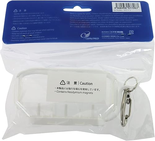Miniatura 3 de コスモダーツ(COSMO DARTS) Fit Flight Flight Holder Blanco