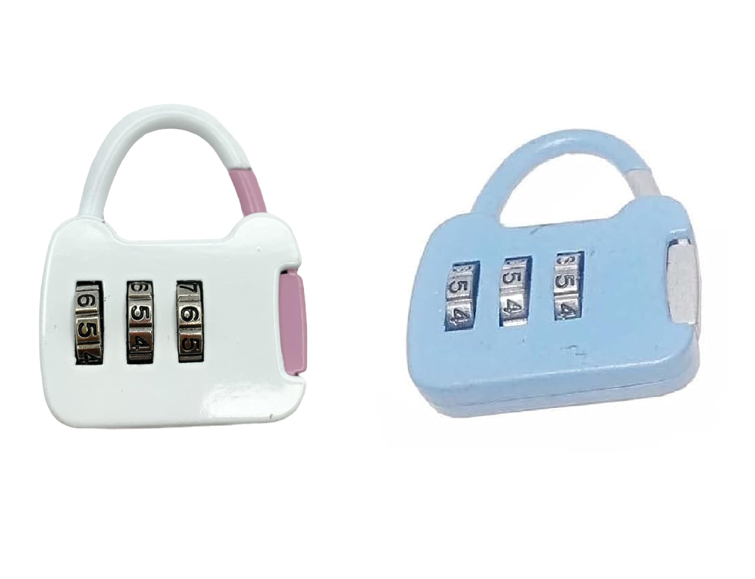 Portable Luggage Lock 3 Digit Code Number Padlock Sliding Combination Travel Number Lock for Suitcase, Backpack, Lockers, Cabinet, Briefcase, Travel Bag, Gym, Laptop, Baggage Bag Pack of 2-image-10