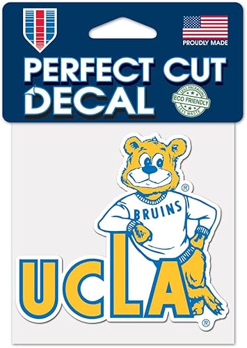 Wincraft UCLA Bruins Throwback Perfect Cut Calcomanía 4 x 4 pulgadas