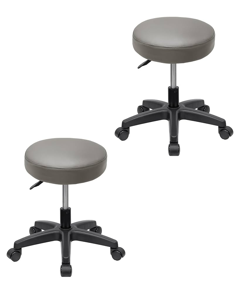 Amazon.co.jp: ottostyle.jp キャスター付 回転椅子 丸椅子