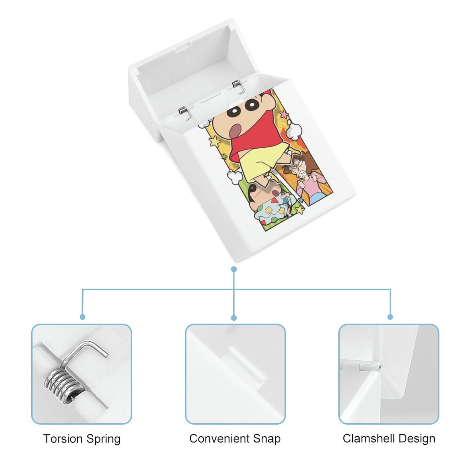 Amazon | シガレットケース クレヨンしんちゃん 煙草ケース 20本収納