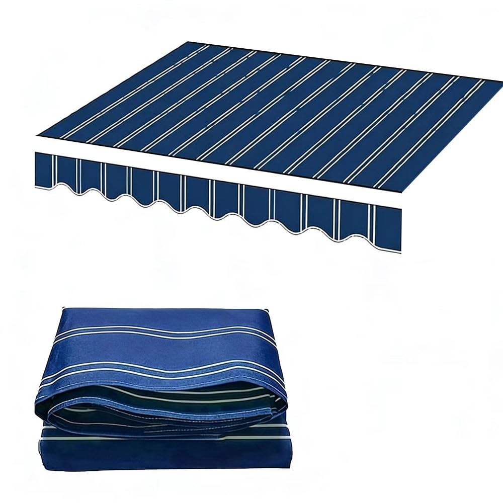 Wysuwana markiza, zamiennik markizy, tkanina zastępcza, 10 x 5, 13 x 10, 7 x 4 m, osłona zastępcza do patio, sklepu, 7 x 3 m