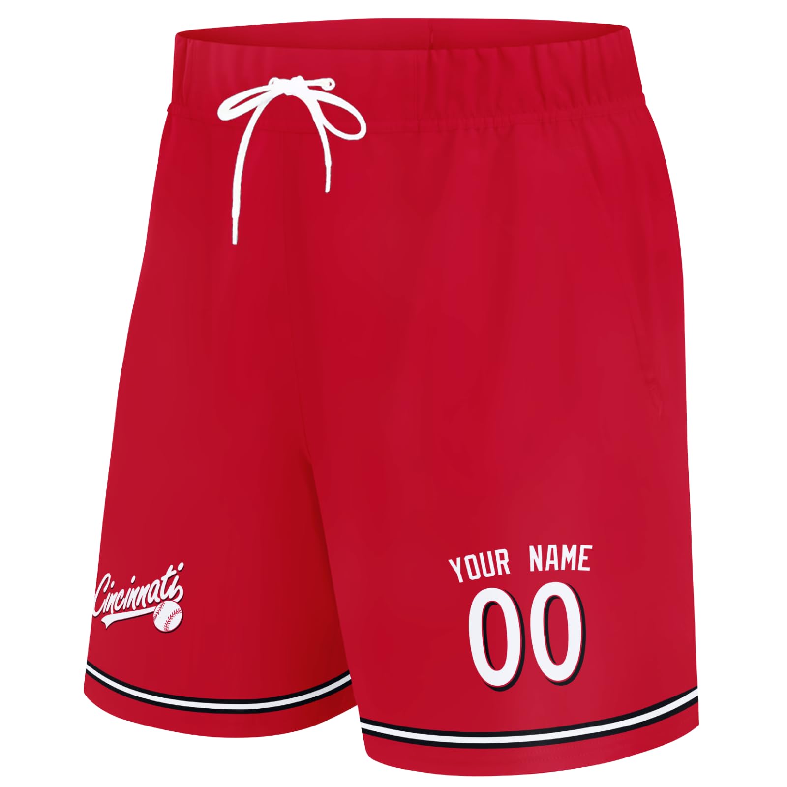 ANTKING Swim Trunks Custom Name Number Beach Shorts for Men Youth Gifts