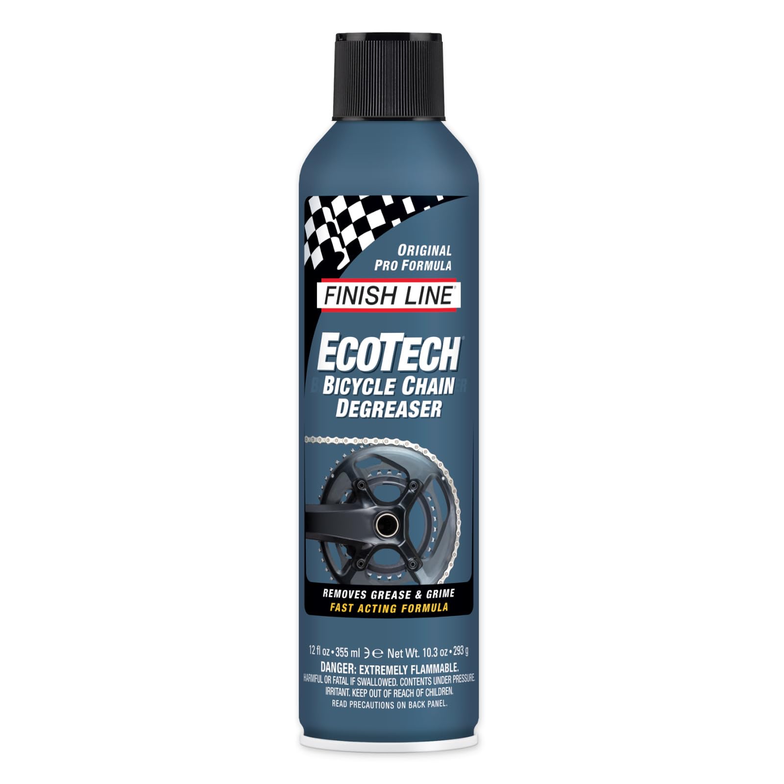 Finish Line EcoTech Bike Chain Degreaser Aerosol Spray