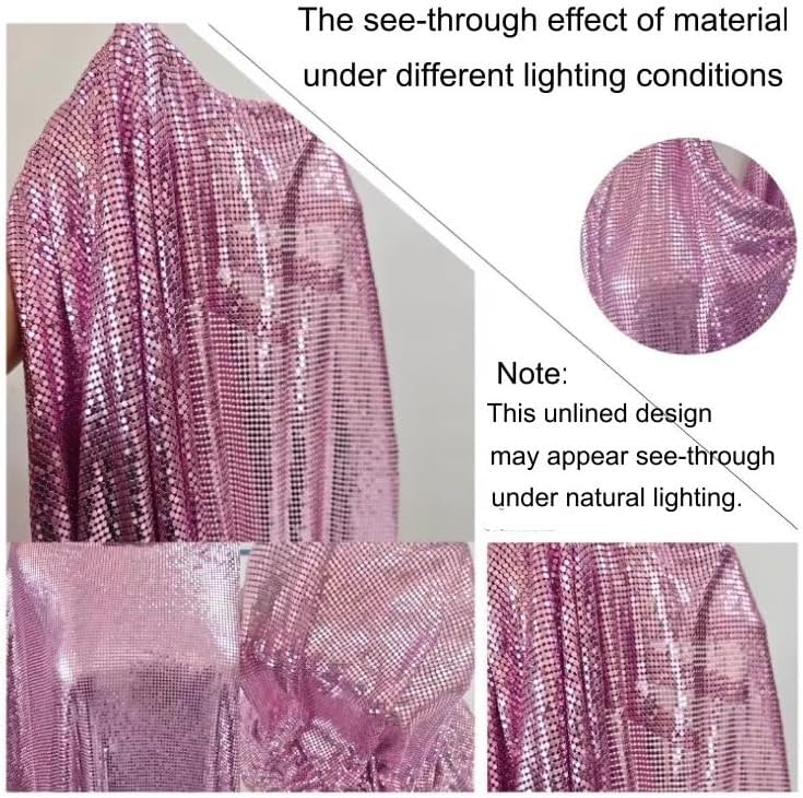 Gold Sexy Tops for Women Sparkly Deep V Neck Crop Tank Tops Cami Body Chain Top - Image 5