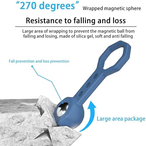 Miniatura 8 de Escáner de pared para pared, 1 unidad, buscador de pernos magnéticos, buscador de pernos de pared negro, imán para metal y hormigón, yeso, madera