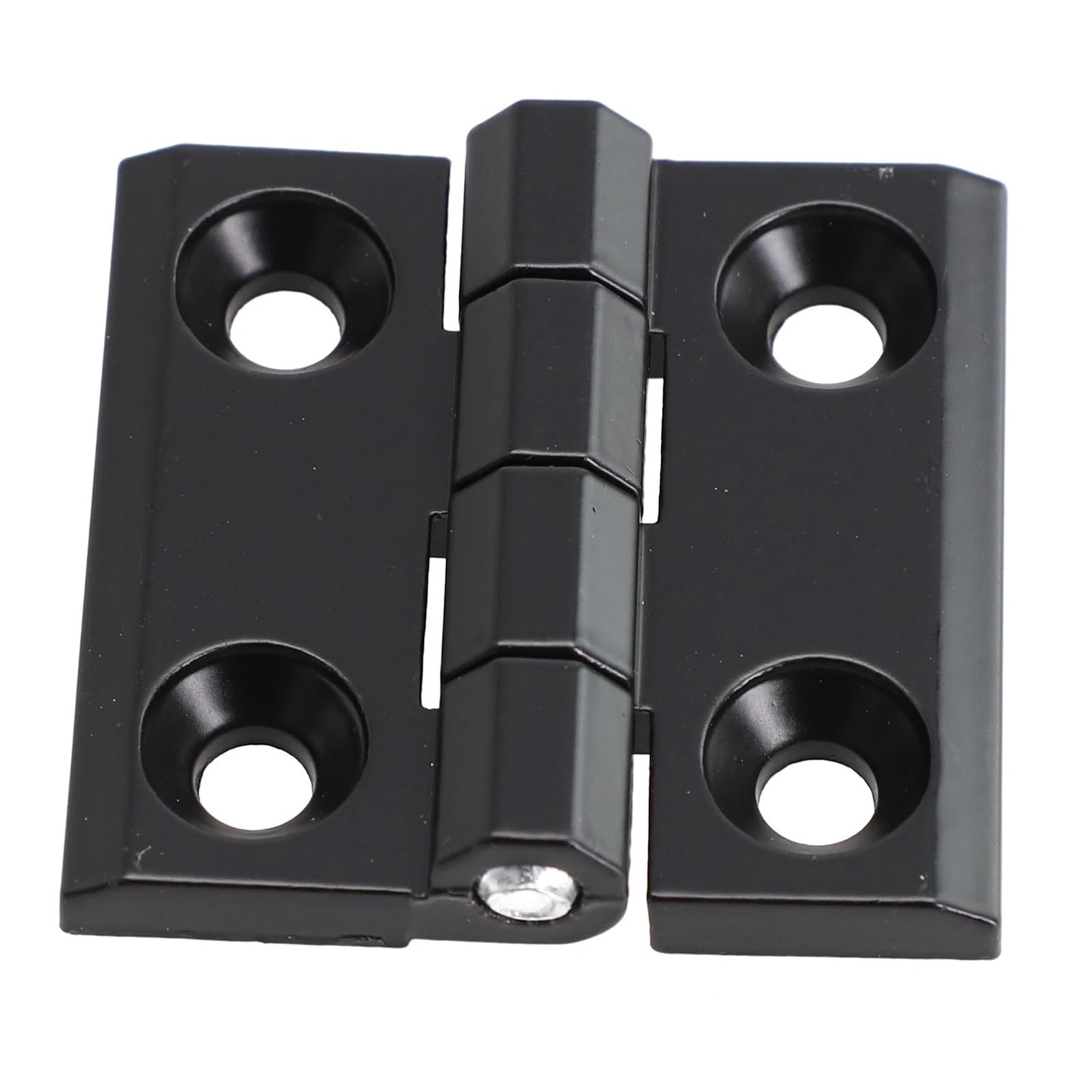 Evdmgzjapstj One Color Folding Door Hinge, Hinges Heavy-Duty Backflap Butt Aluminium Box Electrical Cabinet Window Household Repairing Repalce Hardware(40X40mm)