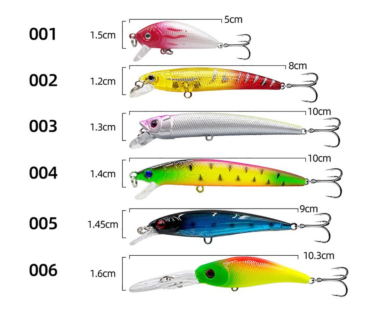 Amazon.co.jp: ルアーセット 43個 釣具セット 大量 川 海 湖 渓流  