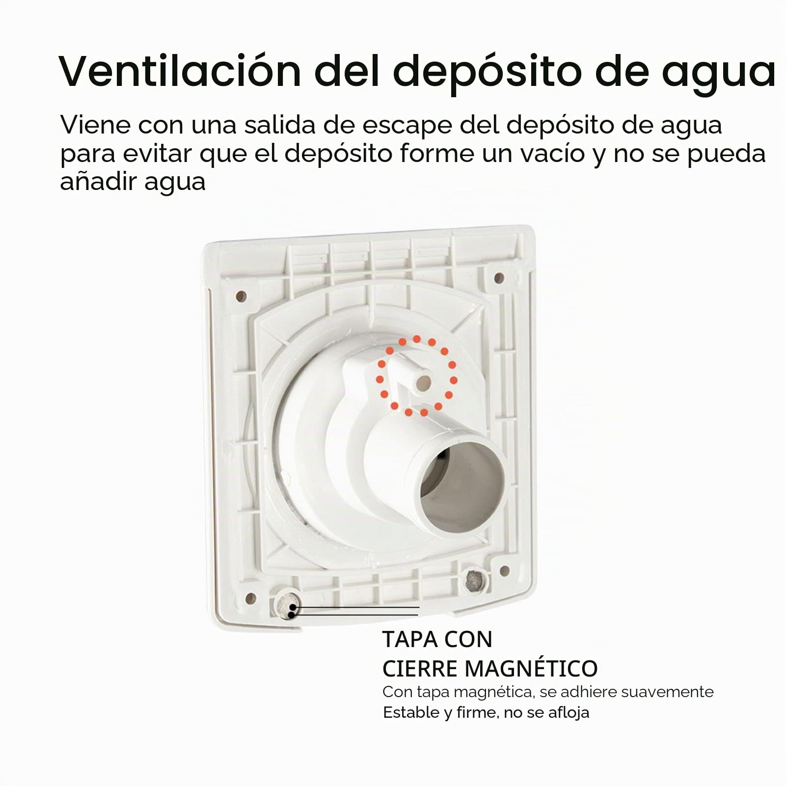 Tissting Puerto de Llenado de Agua con 2 Llaves, 3.1 x 3.1 Pulgadas (79 x 79 mm) IP44 - Entrada de Agua Dulce por Gravedad para RV, Caravana, Remolque, Diseño Impermeable con Bloqueo y Tapa Magnética | Entrada de Agua Dulce IP44 para RV, Caravana y Remolq