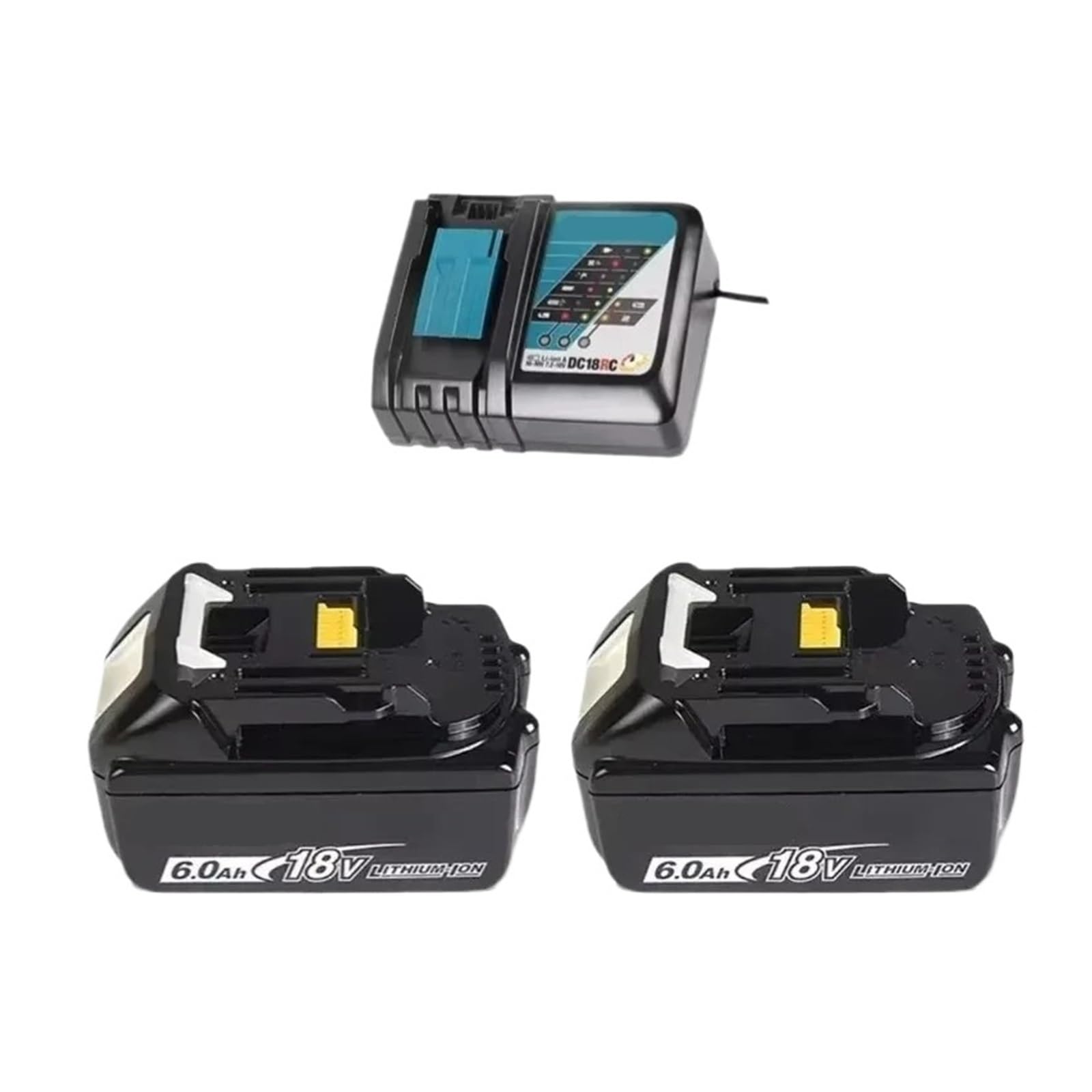 Compatibile Con Makita, Batteria Al Litio BL1860 DDF487 Da 18 V