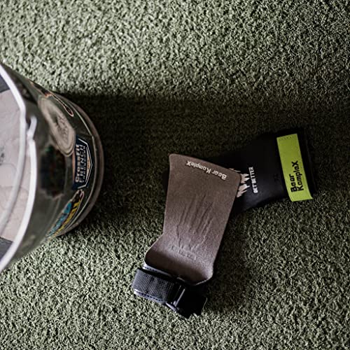 Bear KompleX Black Diamond No Hole Grips - Lightweight, High Performance Weightlifting Grips, Protect Hands and Provides Comfort - Great for Cross Training, Powerlifting, Gymnastics for Men and Women