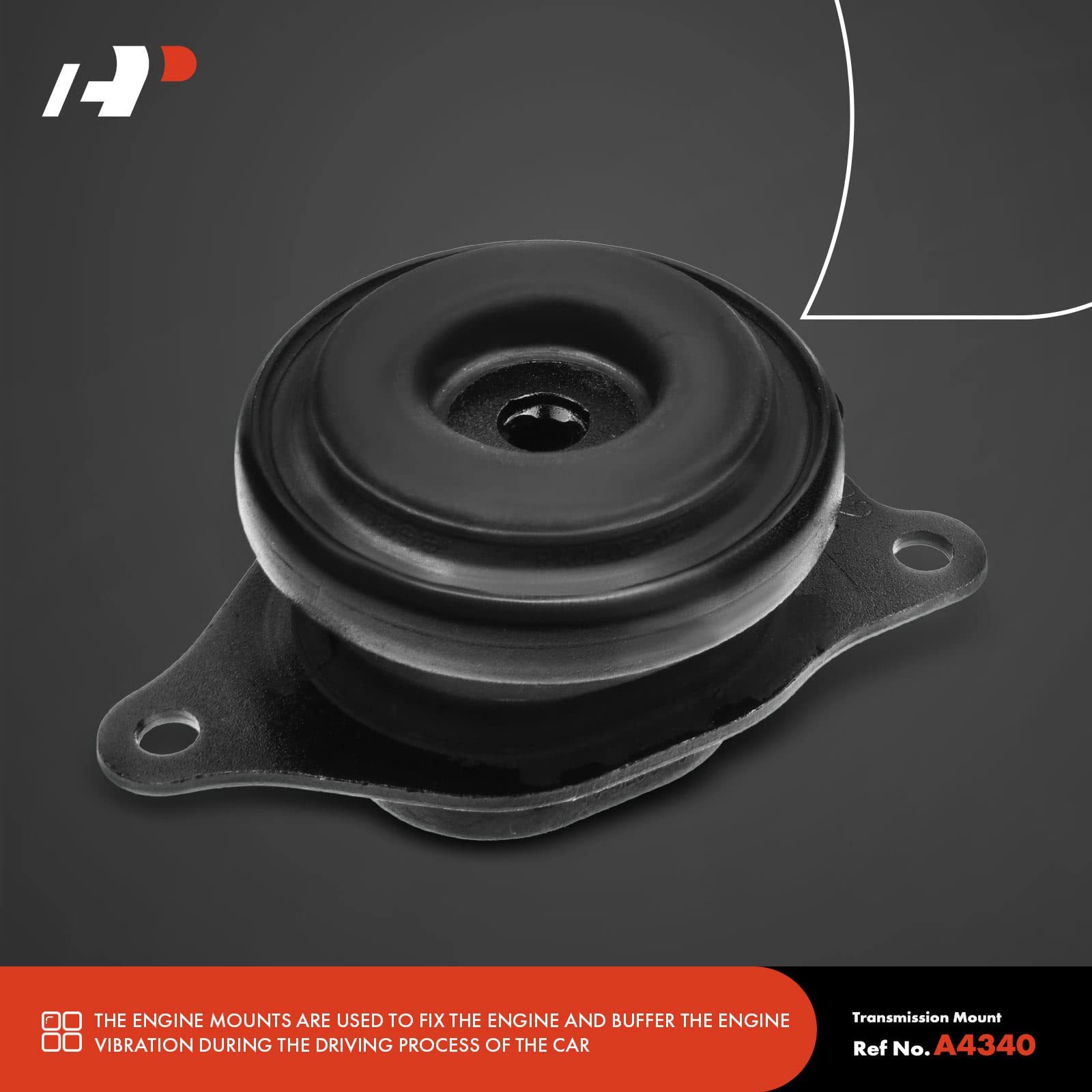 A-Premium Engine Motor and Transmission Mount Kit Compatible with Nissan Altima 2007-2012 L4 2.5L, DOHC, 4-PC Set, Replace# 11350-JA00A, 11210-JA000