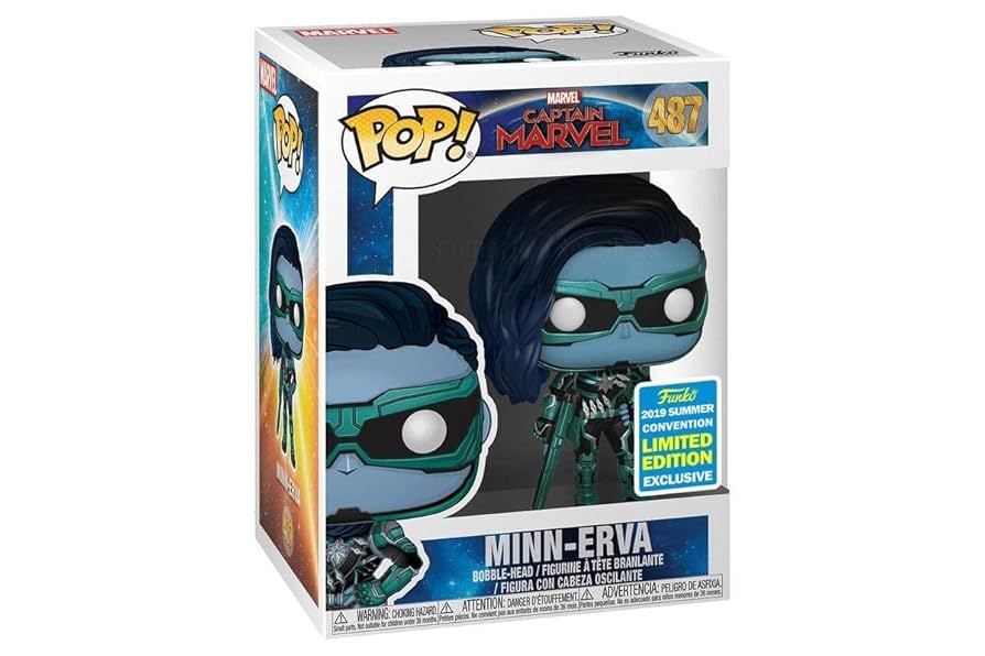 Amazon.com: POP Funko Captain Marvel: Doctor MINN ERVA