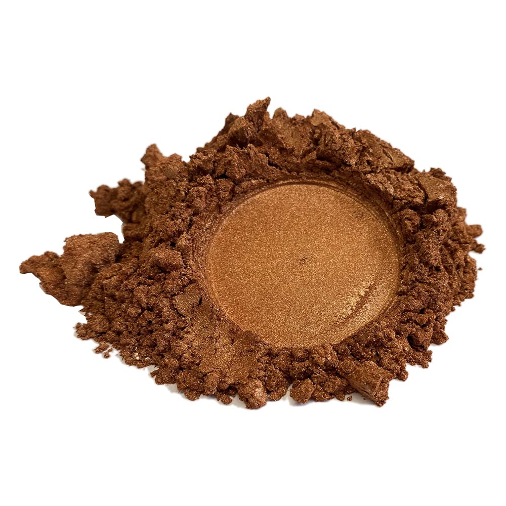 Polycraft ( Mb Fibreglass ) Bronze Polycraft Pearlescent Mica Pigment Powder - 100G (Epoxy Polyester Polyurethane Silicone Compatible)
