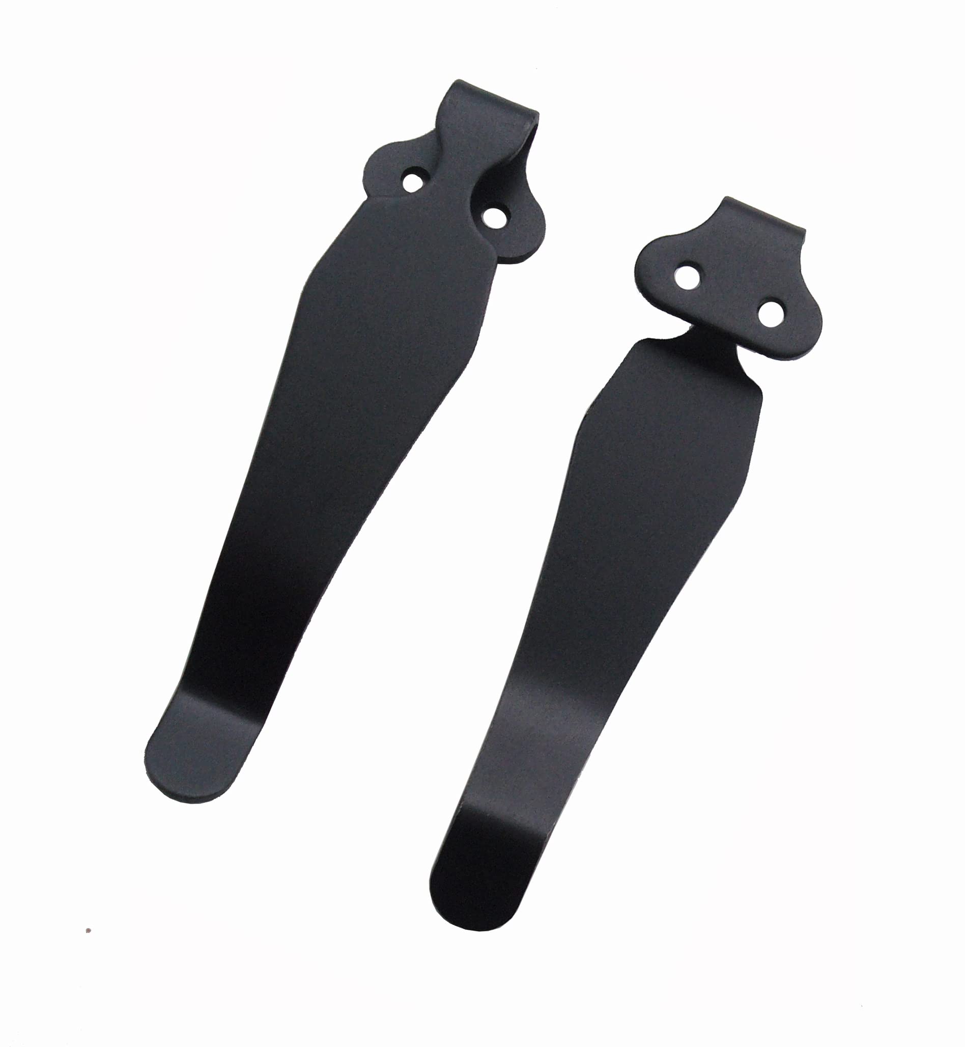 2-częściowy zestaw klipsów Deep Carry Pocket Clip zamiennik do Spyder C10 C11 C81, EDC, scyzoryk z klipsem i składanym nożem typu "zrób to sam", Kydex klipsy do talii