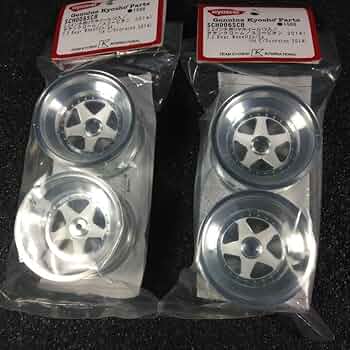 【セール中‼️】 リアボーテ　リアムール　2点セット Amazon.co.jp: 京商 2.2インチ用リヤホイール 2セット サテン