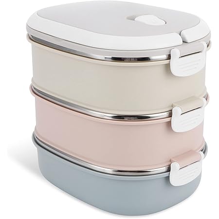 Isolierte Lunchbox Groß - 4-Fach Unterteilung Für Picknick & Reisen