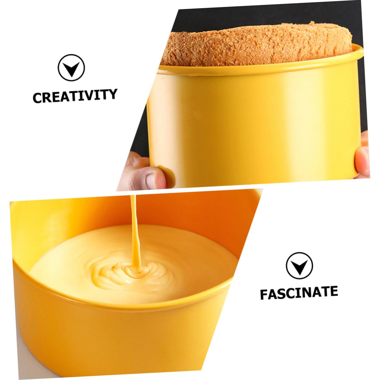 Molde Desmoldable para Tartas Antiadherente de Bandeja para Horno Redonda para Repostería Casera y Postres Molde Práctico y Ligero para Cocina Doméstica