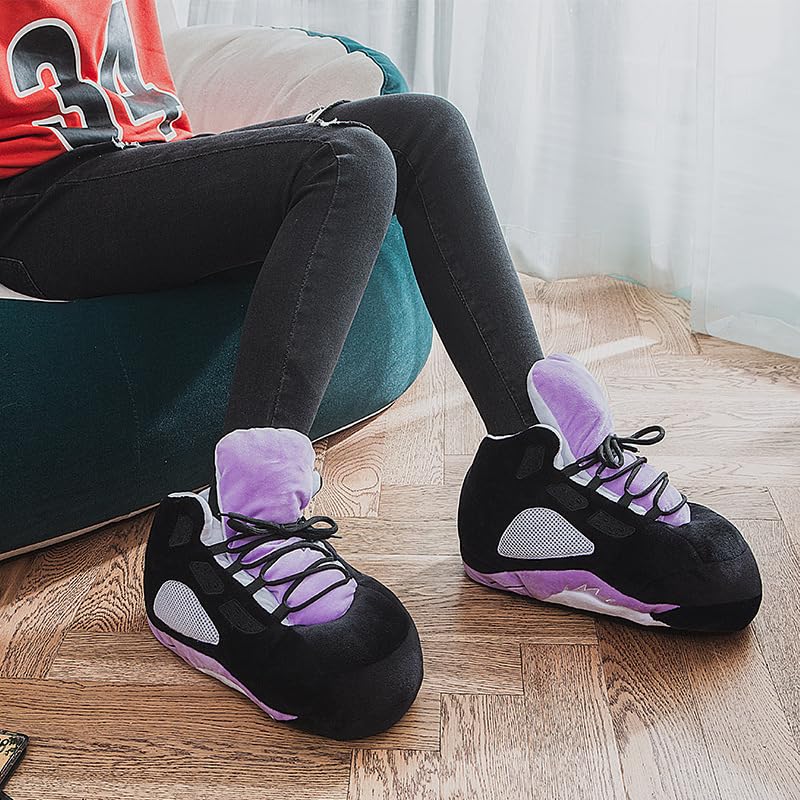 ZONTO Pantofole Pantofole di Cotone Scarpe di Cotone Inverno Scarpe Pane Caldo Dormitorio-M,Adulto (35-43 Iarde)