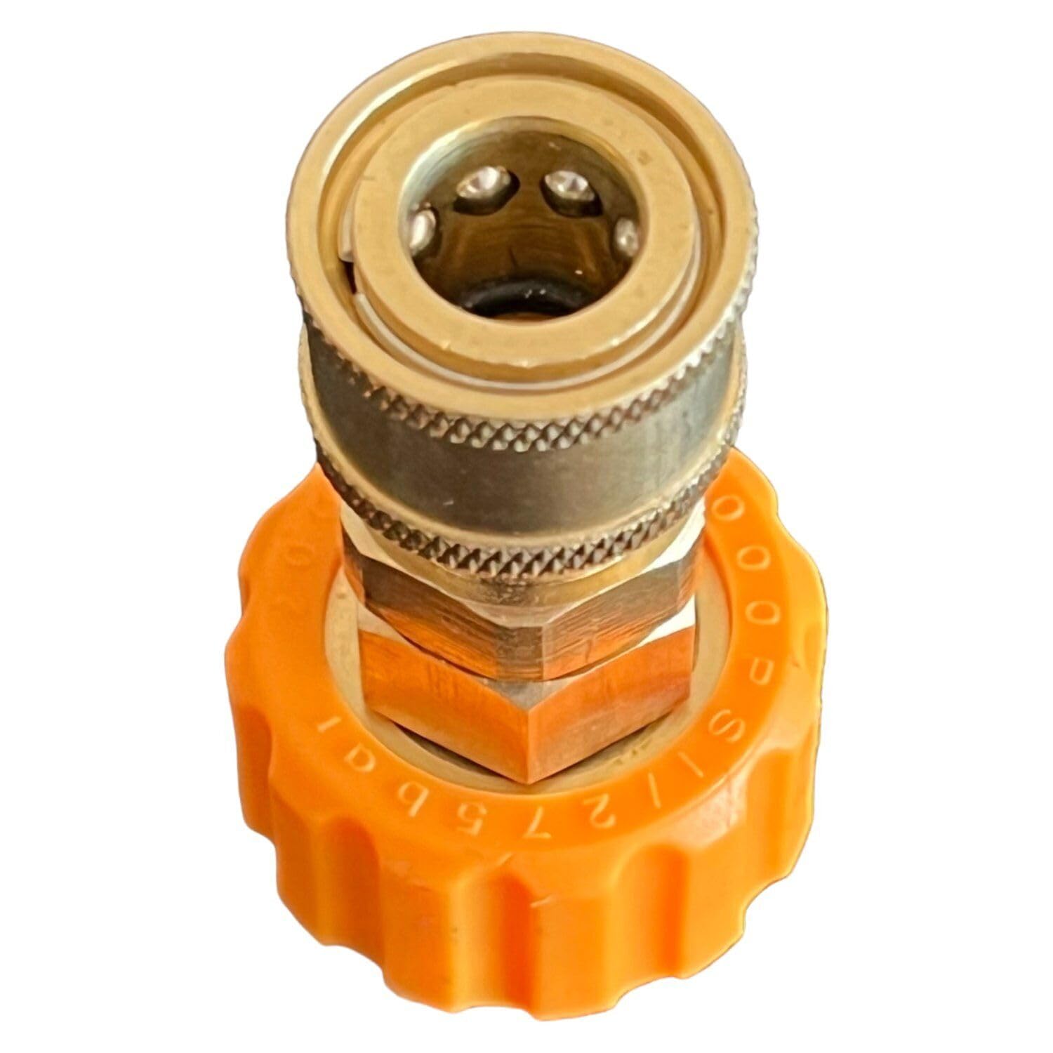 M&M Smartek Hochdruck Adapter für/kompatibel zu Kärcher TR22 IG EasyLock auf 1/4" Schnellkupplung - Kompatibel mit HD/HDS/ProHD Serien