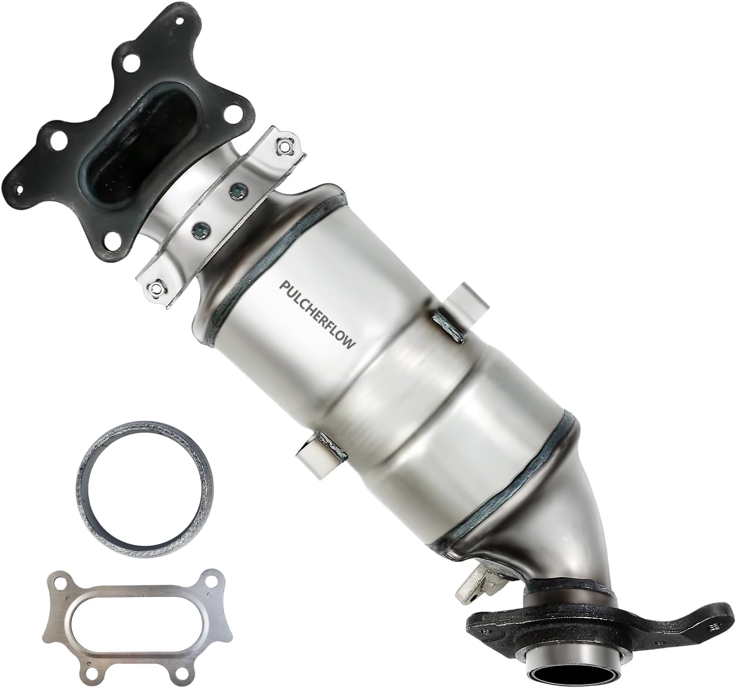 PULCHERFLOW Front & Rear Catalytic Converter Compatible with 20142021 Dodge RAM