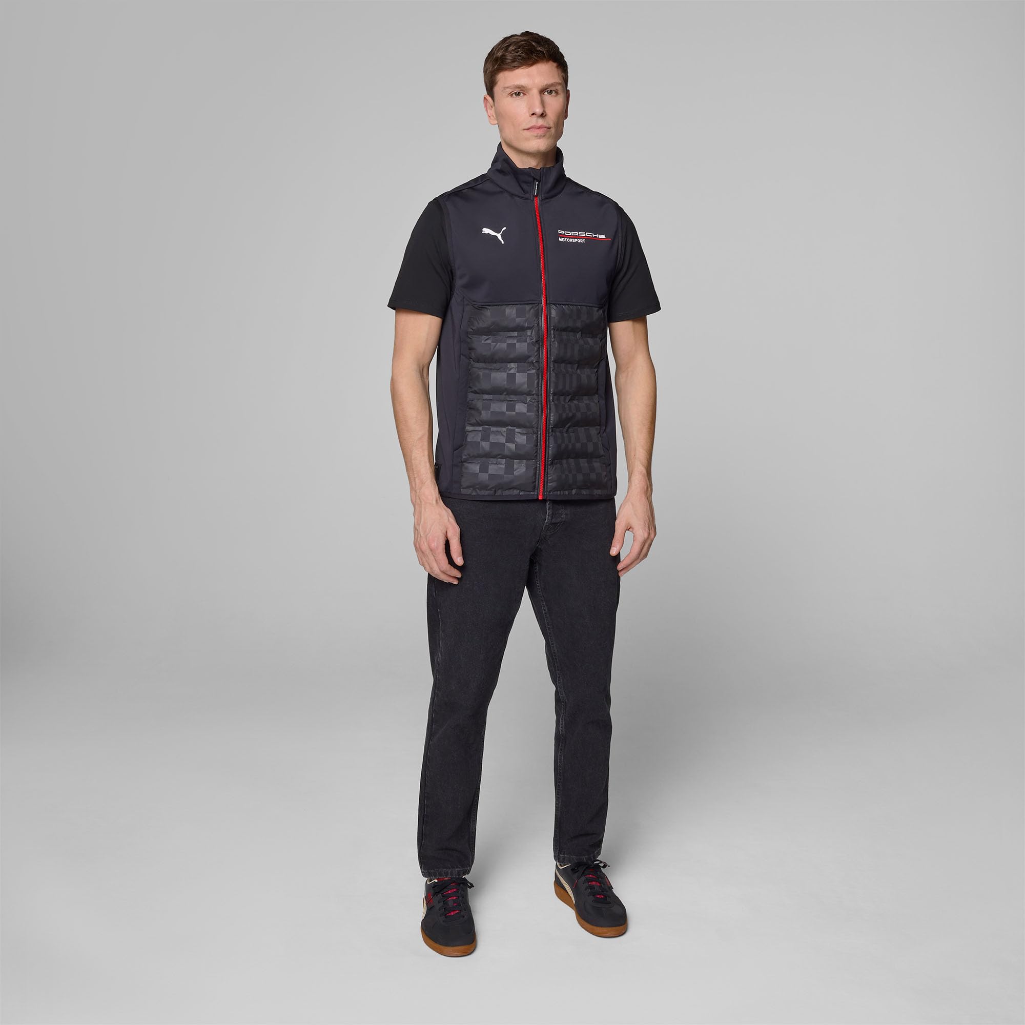 PUMA Porsche Motorsport Gilet del team per uomo - Nero