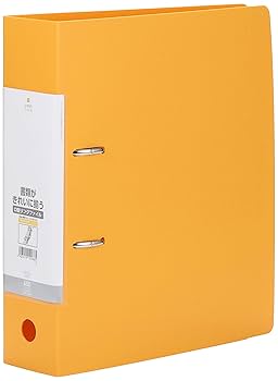 富吉屋 Amazon | リヒトラブ リングファイル 2穴 D型 A4S 黄 G2280-5