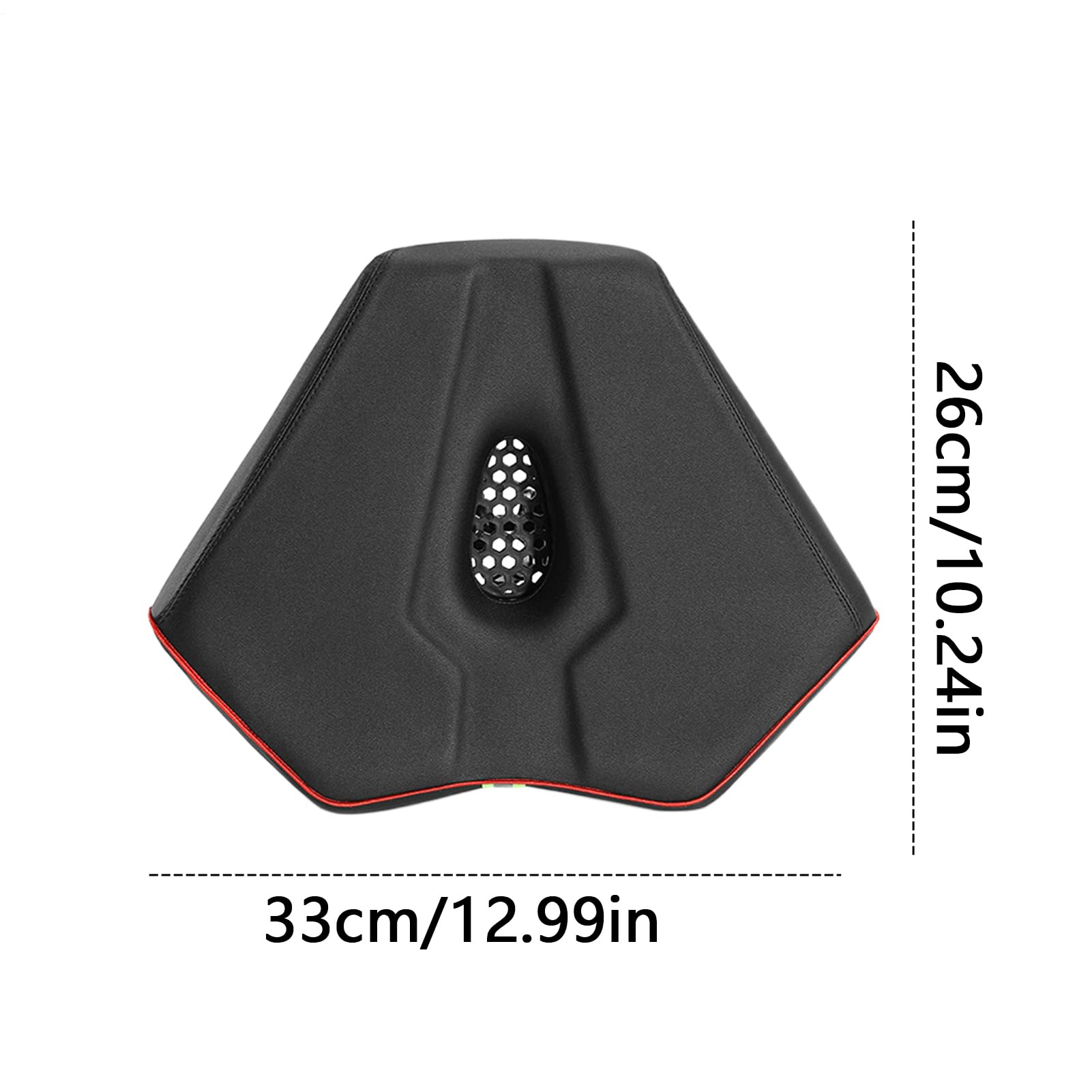 Asiento de bicicleta de montaña, acolchado y cómodo con absorción de impactos, accesorios de ciclismo ergonómicos y gruesos para montar al aire libre, viajes, excursiones