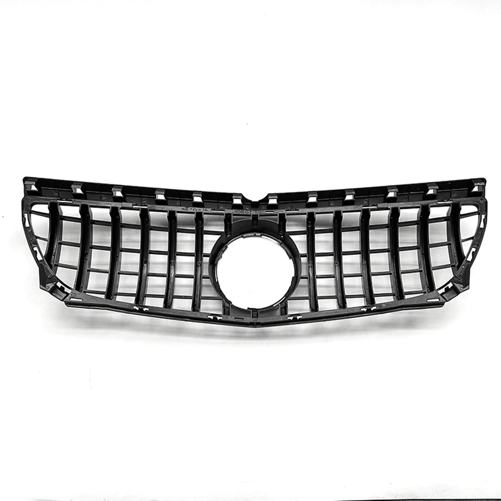 CHEVVY Griglia da Corsa per Benz W246 Classe B 2012-2014 B180 B250 Griglia Anteriore Stile GT Kit Griglia per Paraurti Superiore per Auto Nera Accessori