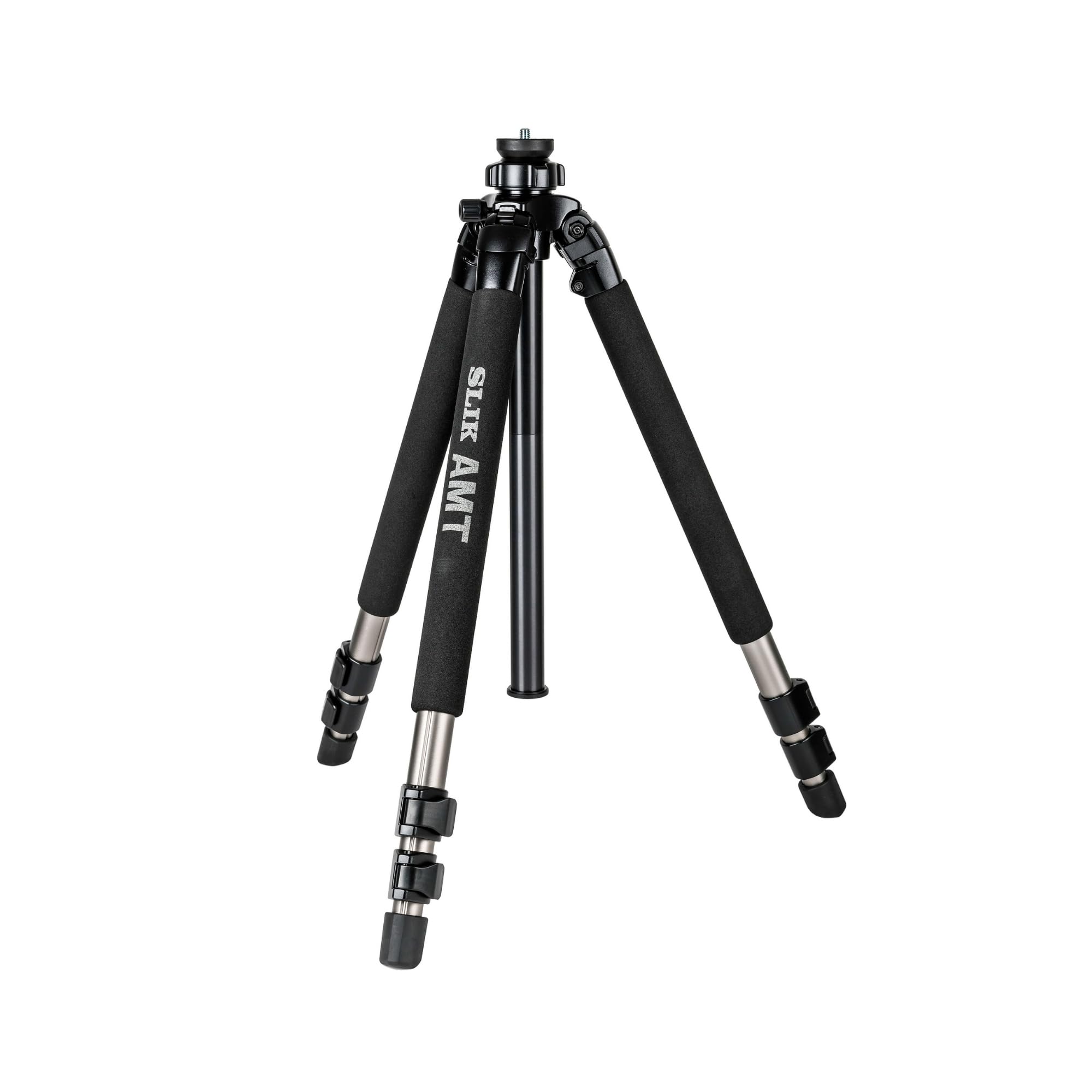 SLIK PRO 700 DX Silver Tripod Legs 71" Tall - Heavy Duty AMT Alloy Legs Support up to 44lbs of Heavy telephoto Lenses, Spotting scopes, and Professional Filmmaking Cameras