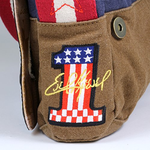 The Coop Evel Knievel Legacy Canvas Messenger Bag; #TOP4
