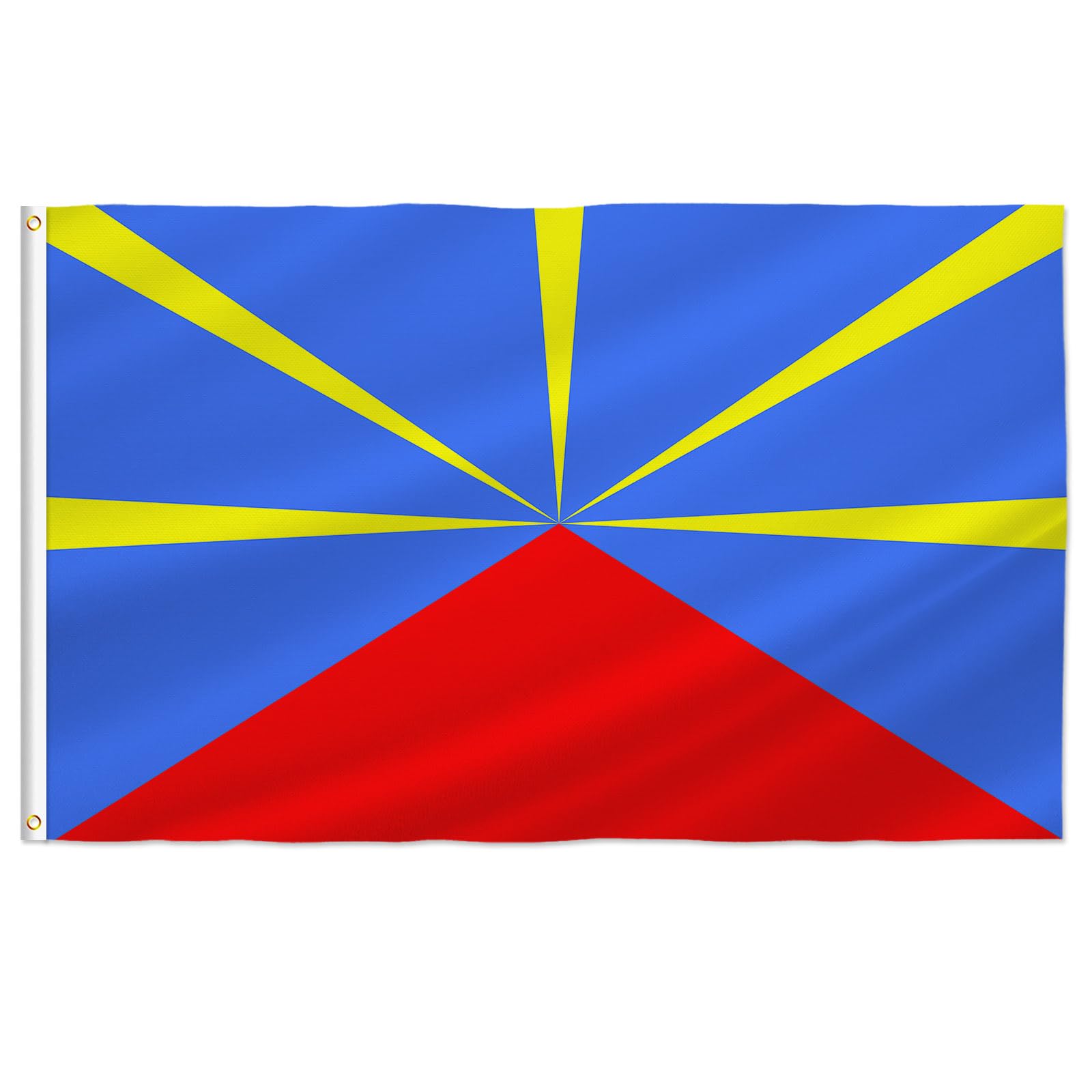 Drapeaux D'extérieur Double Face Avec œillets En Laiton - 91 X 152 Cm