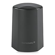 Homematic IP Smart Home 150574A0 – Sensore di temperatura e umidità per esterni, colore antracite, accessorio per la tua Homematic IP Smart Home con funzione app, misurazione della temperatura, senza