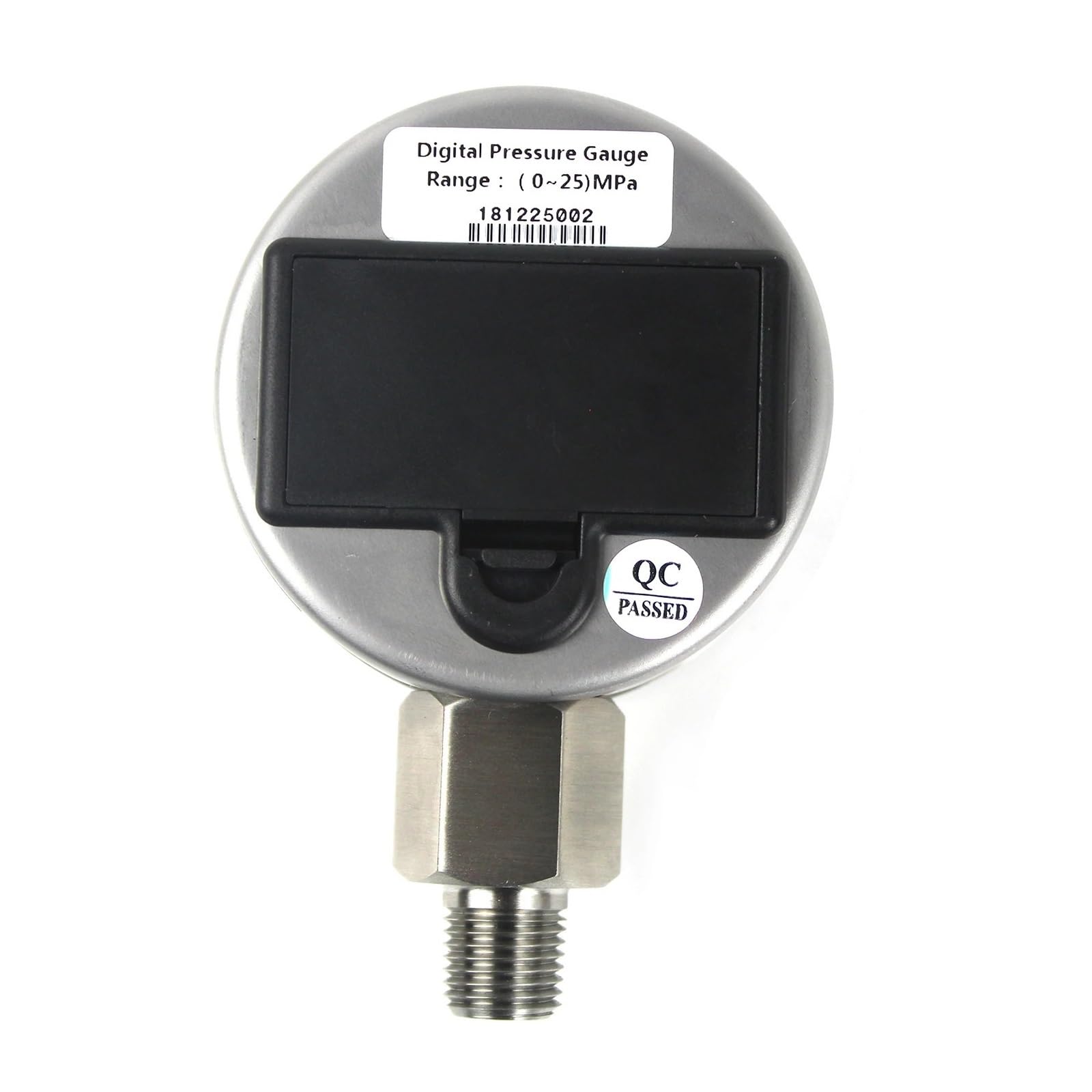 Druckmessgerät, 1pc 25MPA 3600PSI Digital Manometer W/ NPT1/4 G1/2 M10*1 Schnittstelle 1% FS Genauigkeit hydraulische Luft Gas Wasser Öl Manometer