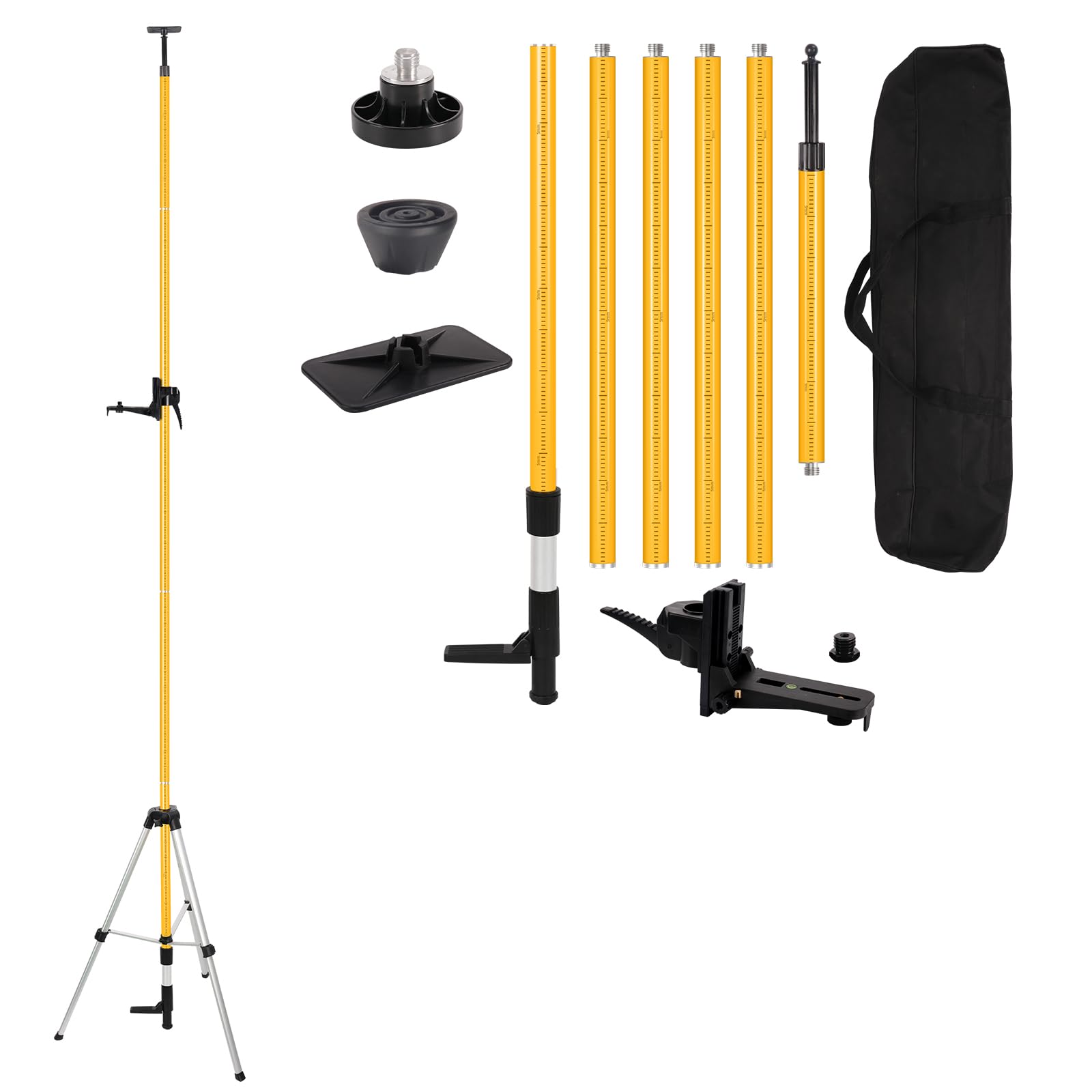 Telescoping Laser Level Pole - 13.8ft Reach -1