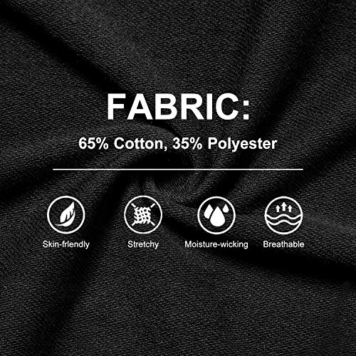 Spofor Men's Big & Tall Pullover Hoodies Athletic Casual Drawstring Sweatshirts (Black067, 3Xl) #TOP3