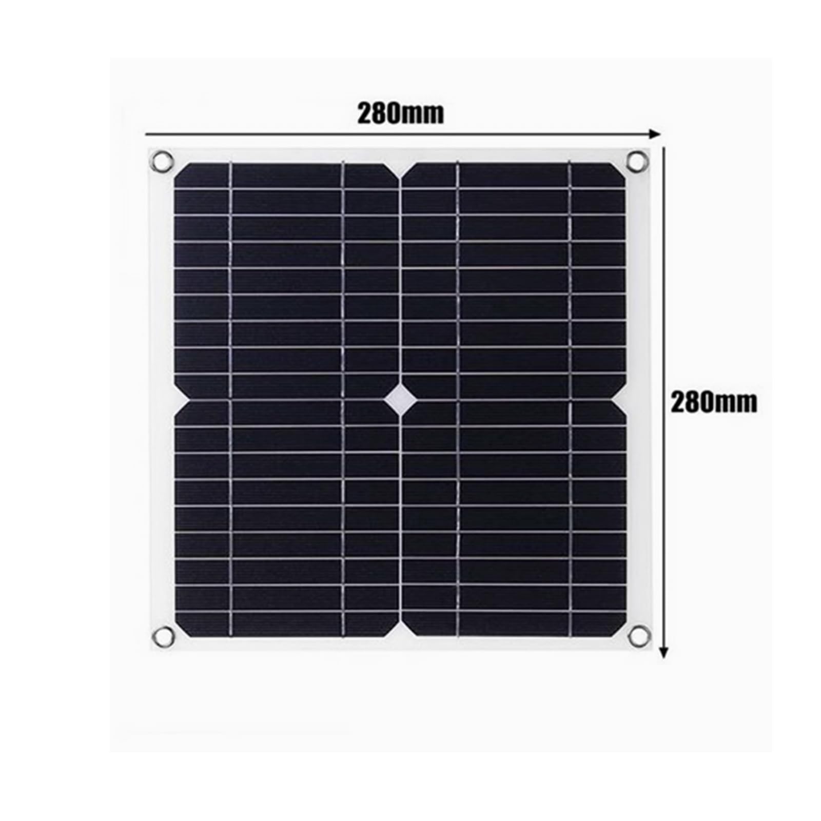 500W Panneau Solaire Haute-Efficacité 12 V/18 V Ménage Système Photovoltaïque avec Contrôleur Camping Room Véhicule Et Navire Cellule Solaire
