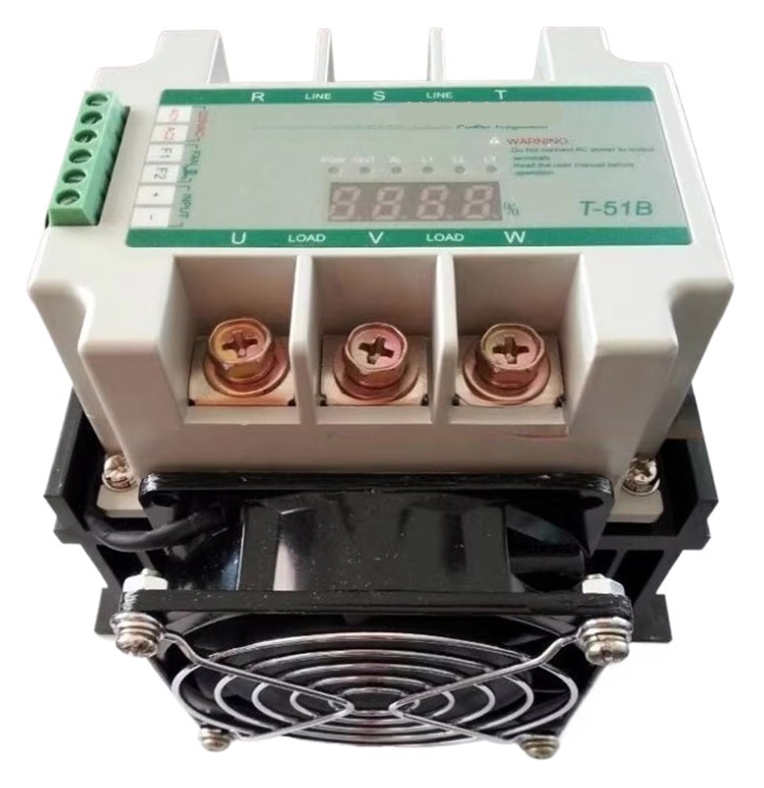 OSHZIKJII Power regulator three-phase thyristor module T-51B dimming(Radiator fan)