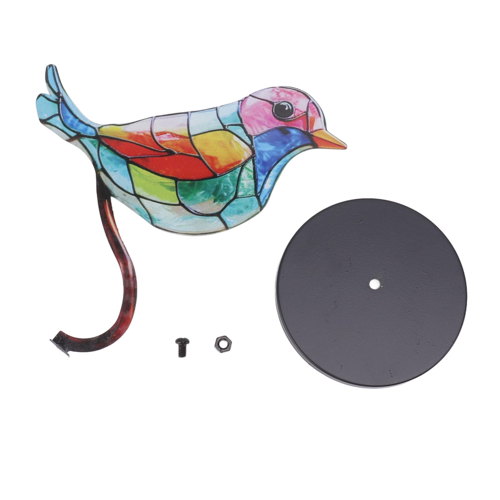Vogels Op Tak Desktop Ornamenten, Kleurrijke Vogels Ornament Decoratie Home Decor Vogels Levensechte Kleurrijke Kunstmatige Vogels IJzer Vogels Beeldje Decoratieve Ornamenten Landschap(#003