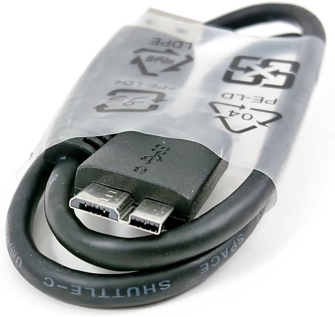 Free Shipping 🛒 Seagate 18in USB 3.0 Type A to Micro B Replacement Cable for Seagate External Portable and Desktop Drives 🔥 Flash Sale Seagate 18in USB 3.0 Type A to Micro B Replacement Cable for Seagate External Portable and Desktop Drives