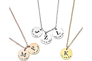 Customized Initial Necklace for Kids