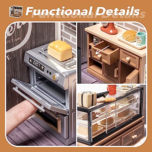 Rolife Plastic House Building Set Toy Diy Miniature Dollhouse Playset With Led For Mini Figures Construction Toys Diorama Kit Gifts For Teens Adults #TOP1