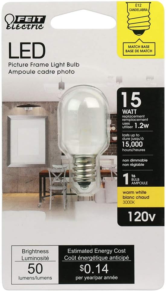 Tор Brаndѕ Feit Electric BPT6/SU/LED 15W Equivalent T6 Special Use Non-Dimmable LED Light Bulb, Warm White Rеvіеw Feit Electric BPT6/SU/LED 15W Equivalent T6 Special Use Non-Dimmable LED Light Bulb, Warm White