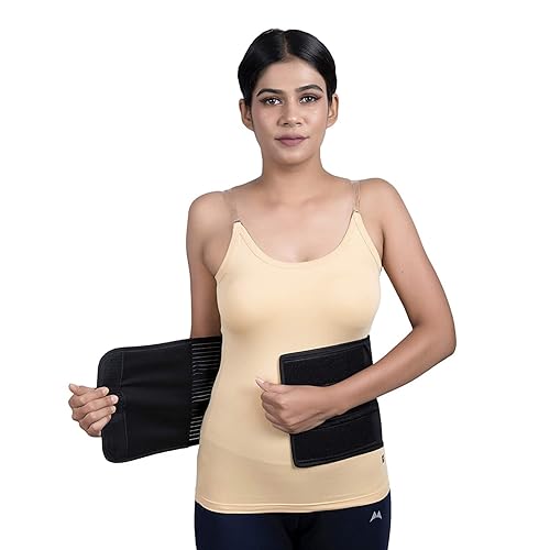 Miniatura 6 de Carpeta abdominal inferior cinturón de soporte de cintura después de la entrega de cesárea para mujeres, soporte delgado, elástico, cintura de