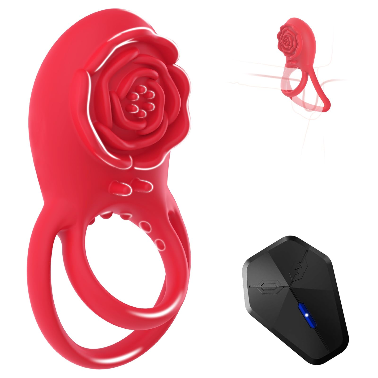 Sex Toys Anneau Penien Anneau Homme Sex Toys Couple Sex Toys Homme Anneau Vibrant Penis 8...