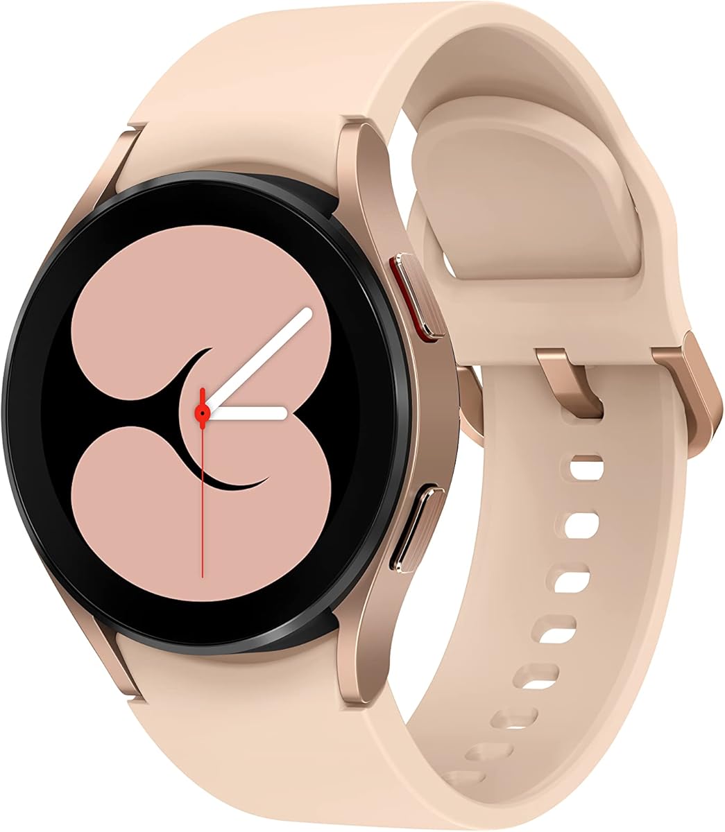 Samsung Galaxy Watch 4 40mm Smart Watch Bluetooth - Pink Gold (Renewed)