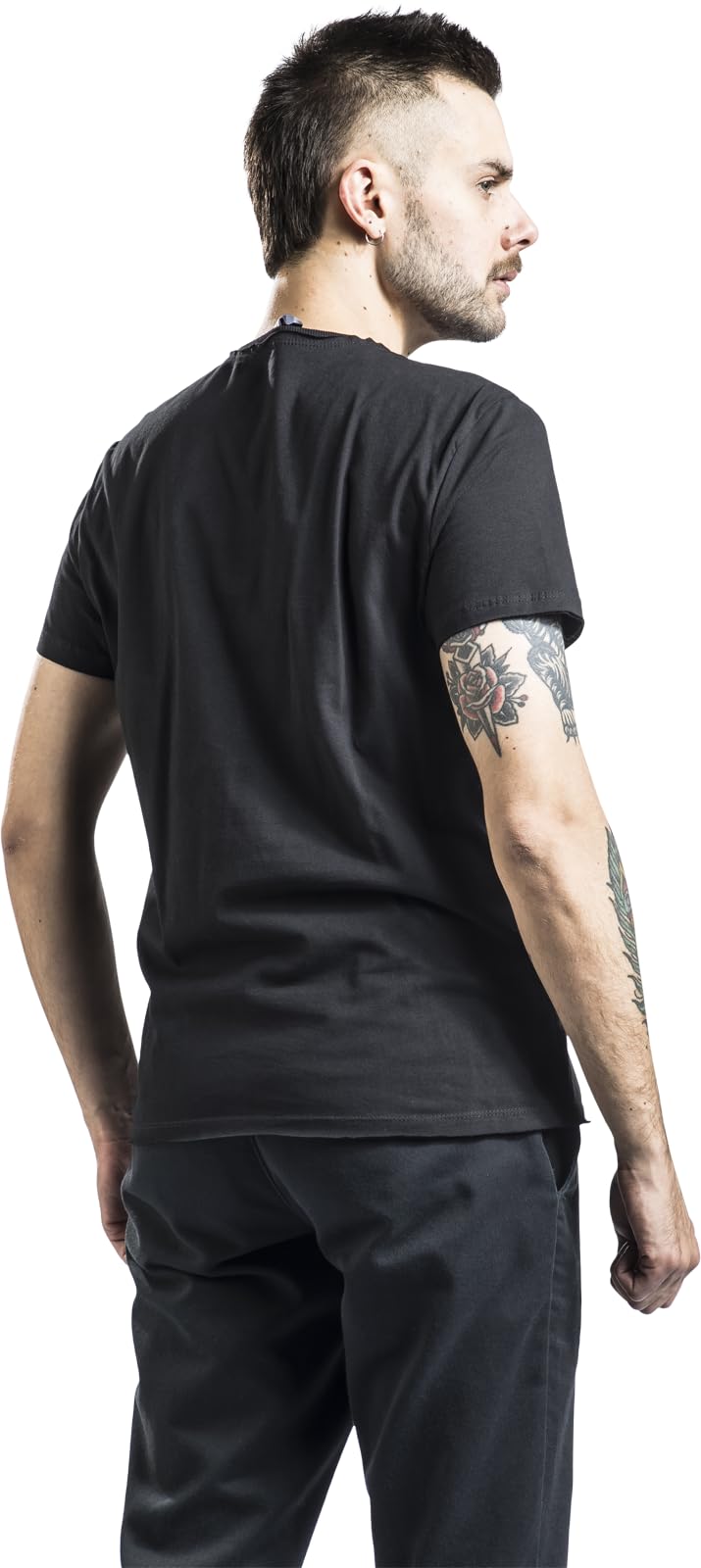 Metallica Amplified Collection - And Justice for all Uomo T-Shirt Nero 100% Cotone Regular