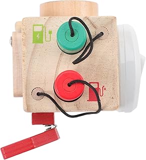 SAFIGLE Tabuleiro Ocupado Brinquedos De Viagem Para Crianças Meninos Brinquedos Infantis Tabuleiro Ocupado Brinquedos De Aprendizagem Precoce Cubo Ocupado Para Crianças Sala De Brinquedos