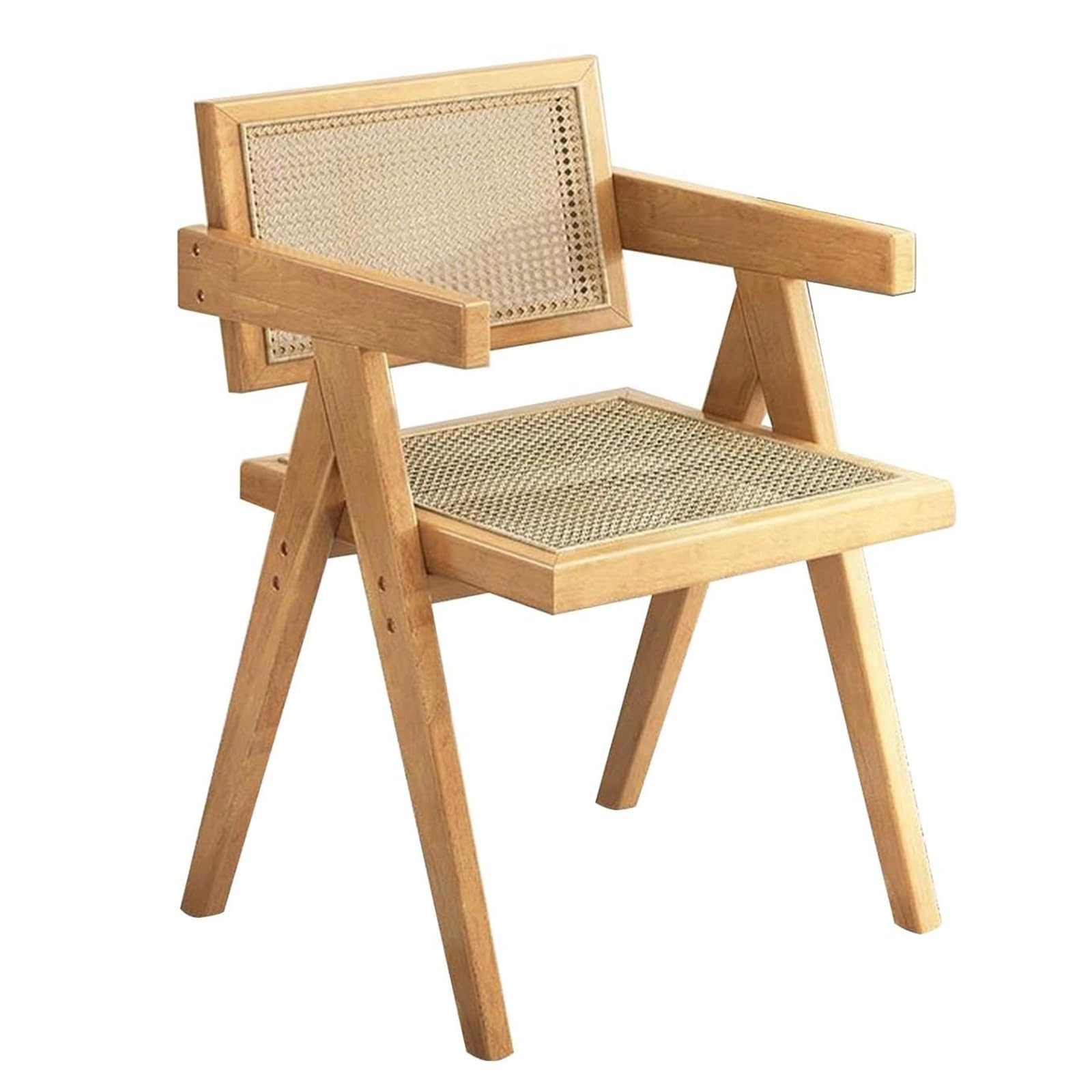 Chaise de salle à manger en bois pour déco balcon et chambre moderne